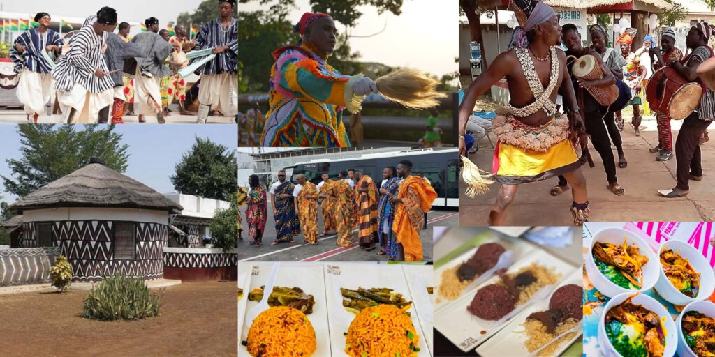 Cultural tourism and foods in Ghana