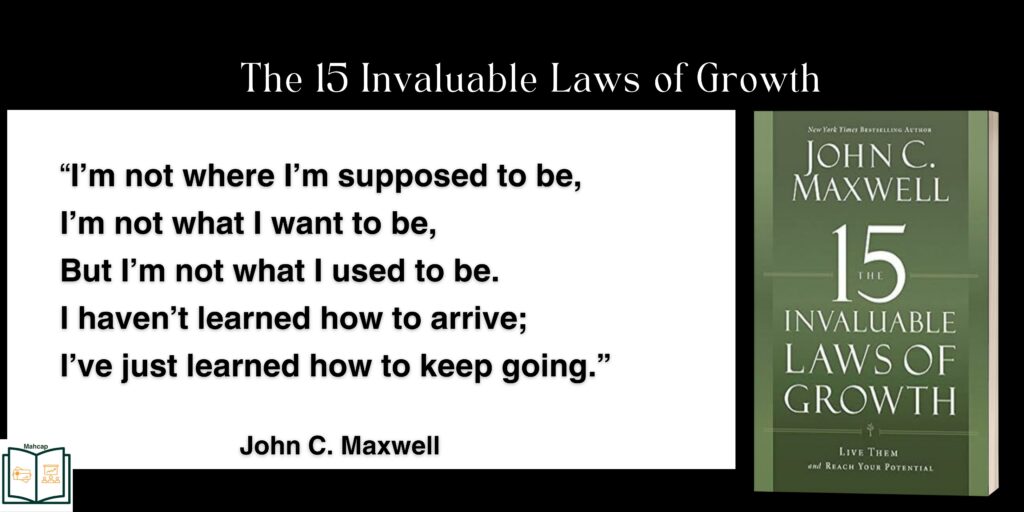 john c maxwell 15 laws of growth