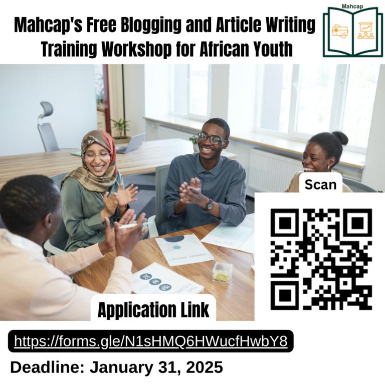 FREE BLOGGING AND ARTICLE WRITING TRAINING WORKSHOP